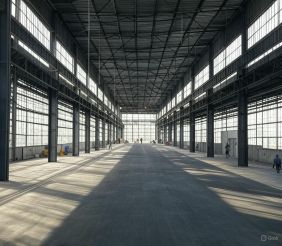 觀音工業區挑高鋼構廠房 示意圖-1